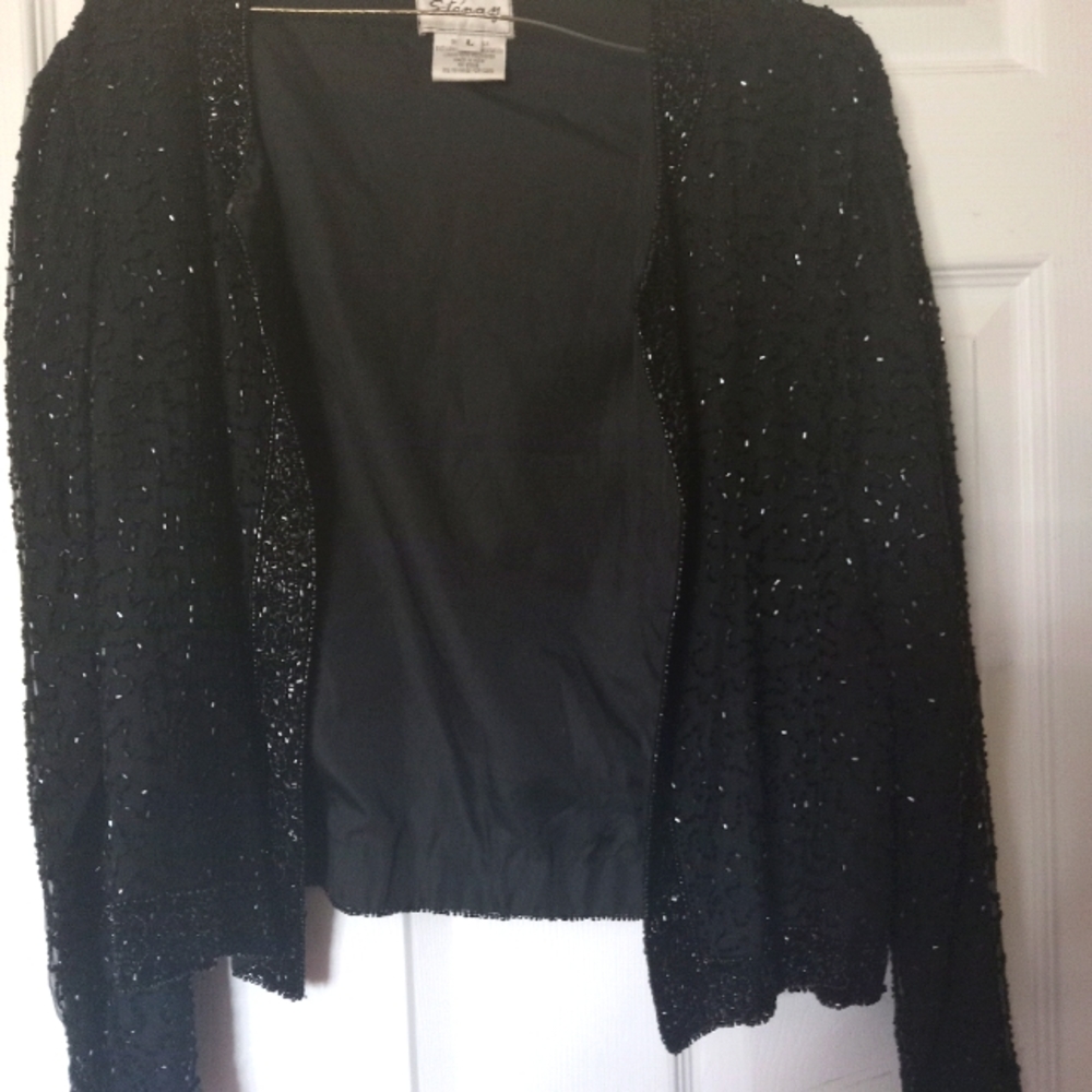 Sequin evening jacket